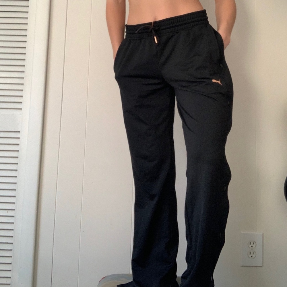 Puma button up sport pants